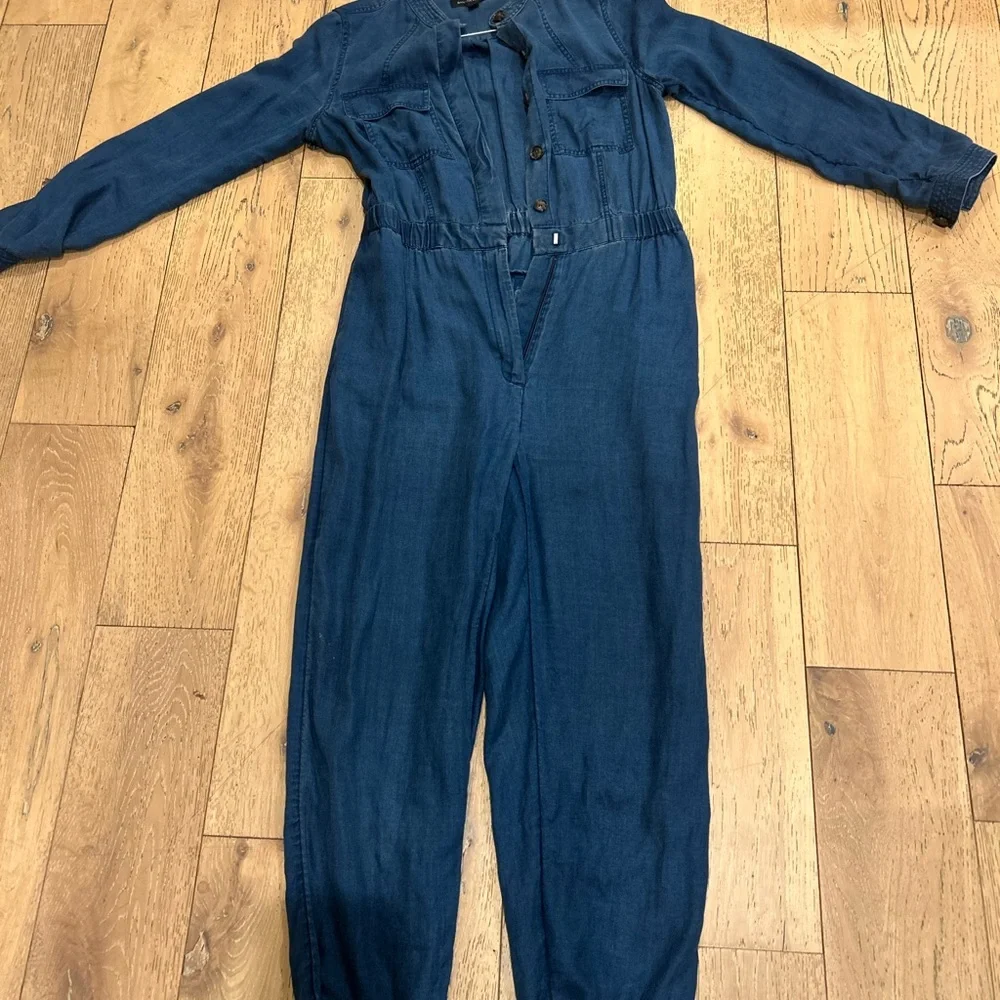 Banana Republic lyocell IDenim Jumpsuit